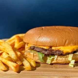 Meniu SMASH SPICY JALAPEÑO Cheeseburger EXTRA