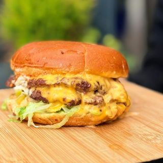 Meniu SMASH - SPICY JALAPEÑO - Double Cheeseburger  - EXTRA