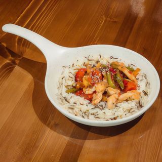 TIGAIE PICANTA PUI CU OREZ SALBATIC 400G