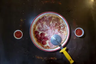 Pizza quatro carni
