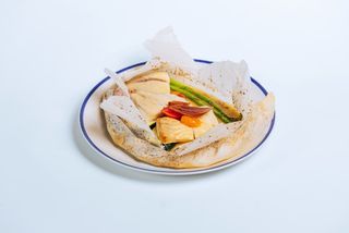 Peștele zilei cu legume