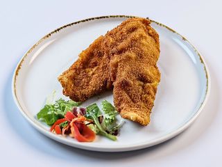 Șnițel de pui pane