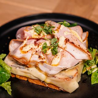 Cuban Porchetta Bruschetta 