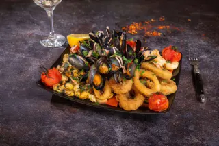 Platou mix fructe de mare 4 pers.