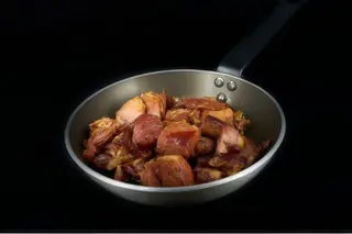 Carne de porc la garnita