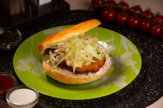 Sandwich cu șnițel