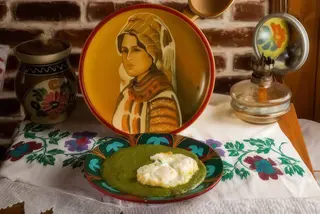 Spanac cu 2 ochiuri