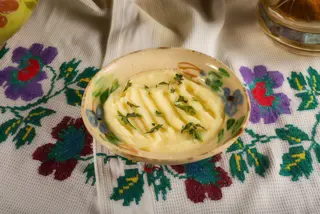 Piure de cartofi românești