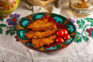 Șnițele de pui in pesmet 130 gr