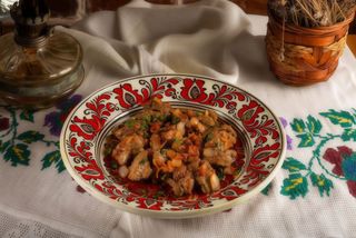 Ficăței de pui cu sos de ceapa