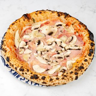 Pizza Prosciutto e funghi 480gr