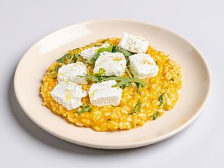 Risotto cu dovleac copt, brânză de capră și rucola 400g
