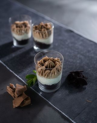 Budincă de orez și ciocolată amăruie