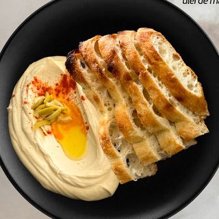 Hummus and Focaccia