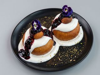 Papanasi cu dulceata