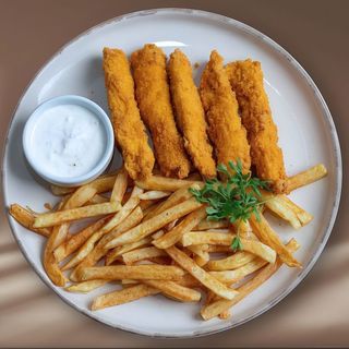Piept pui crispy