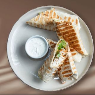Crispy tortilla