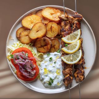 Souvlaki de pui