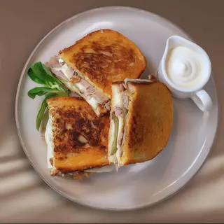 Cubano pork sandwich