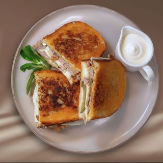 Cubano pork sandwich