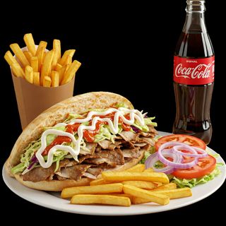 Meniu doner chifla pui