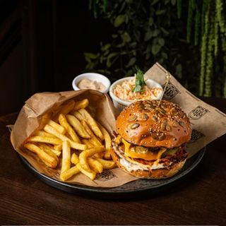 Smashed burger