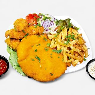 Meniu Mixt Crispy+Snitel