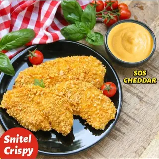 Meniu Snitel Crispy Dublu