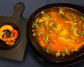 Ciorba cu carne de vacuta