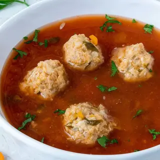 Ciorba cu perisoare
