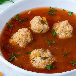 Ciorba cu perisoare