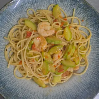 Spaghete cu creveți