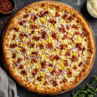 Pizza Boiereasca uriasa