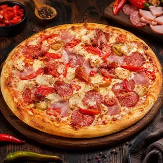 Pizza Tiganeasca mare