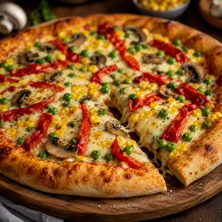 Pizza Vegetariana uriasa