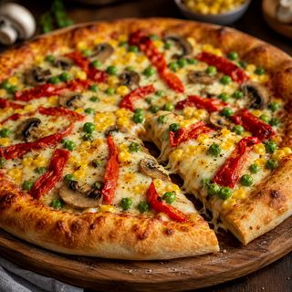Pizza Vegetariana uriasa