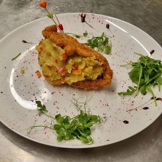 Snitel de pui in panko