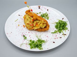 Snitel de pui in panko