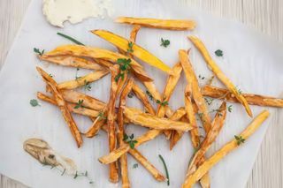 Cartofi dulci prajiti