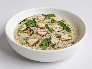 Risotto cu pui și ciuperci 