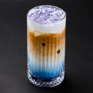 Lavender Iced Latte