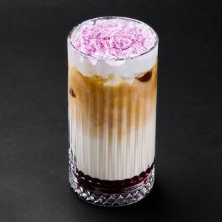 Cherry Brulee Iced Latte