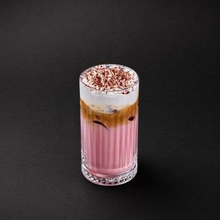 Strawberry Tiramisu Iced Latte