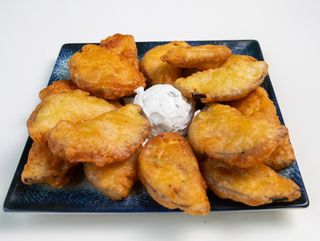 Vinete pane cu tzatziki