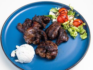 Ficatei de pui la gratar - 250 gr