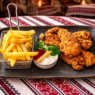 Meniu strips de pui* - 430g