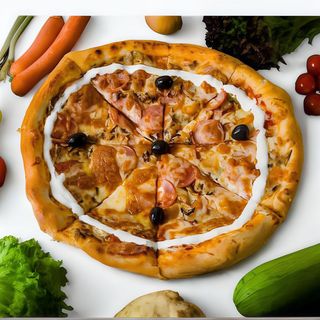 Pizza Quattro Stagione 38 cm