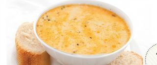 Ciorbă de cartofi cu tarhon și afumătură