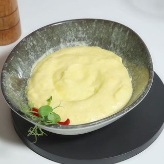 Crema de mamaliga cu blue cheese