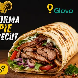 Shaorma mică berbecuț
